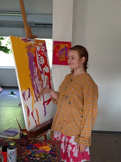 malaktion kunst ist therapie